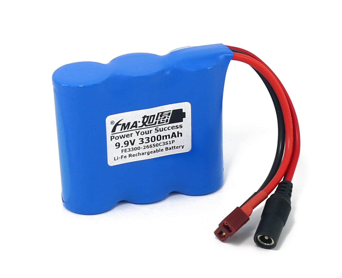 Li-Fe Rechargeable 26650 9.9v 3400mAh Battery PCM BMS Protected cell 3S1P