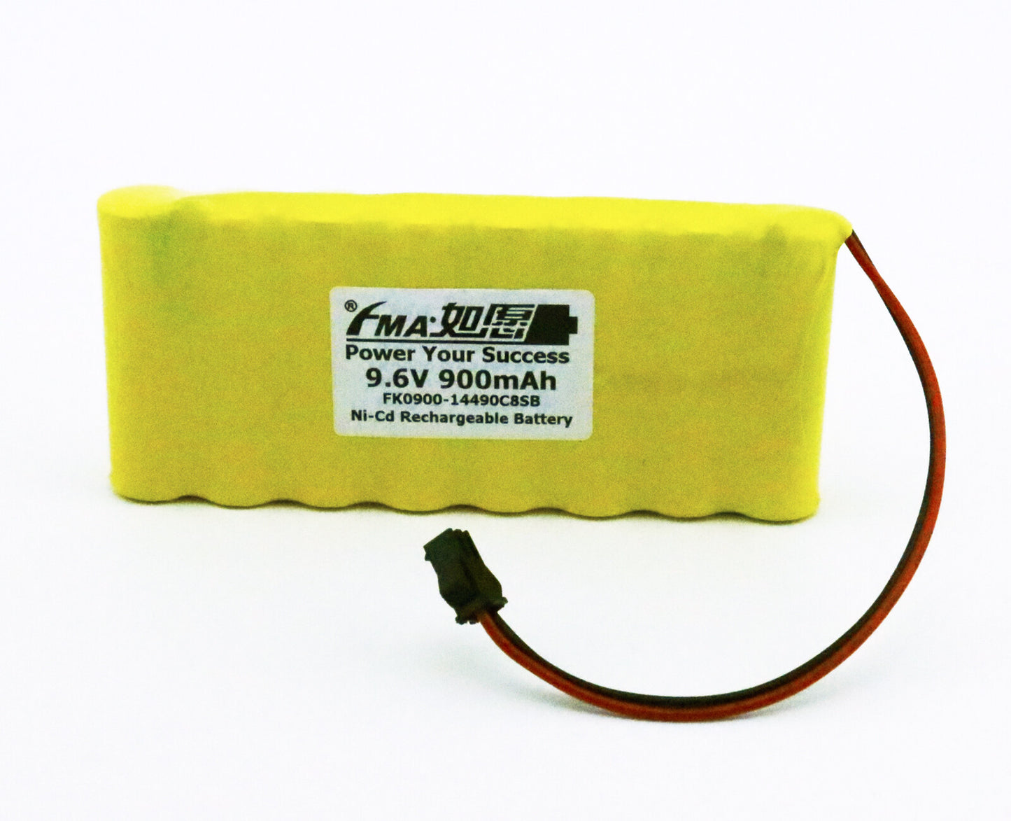 FMA 9.6V 600-2000mAh Ni-MH Rechargeable Battery for Emergency Door LED Light