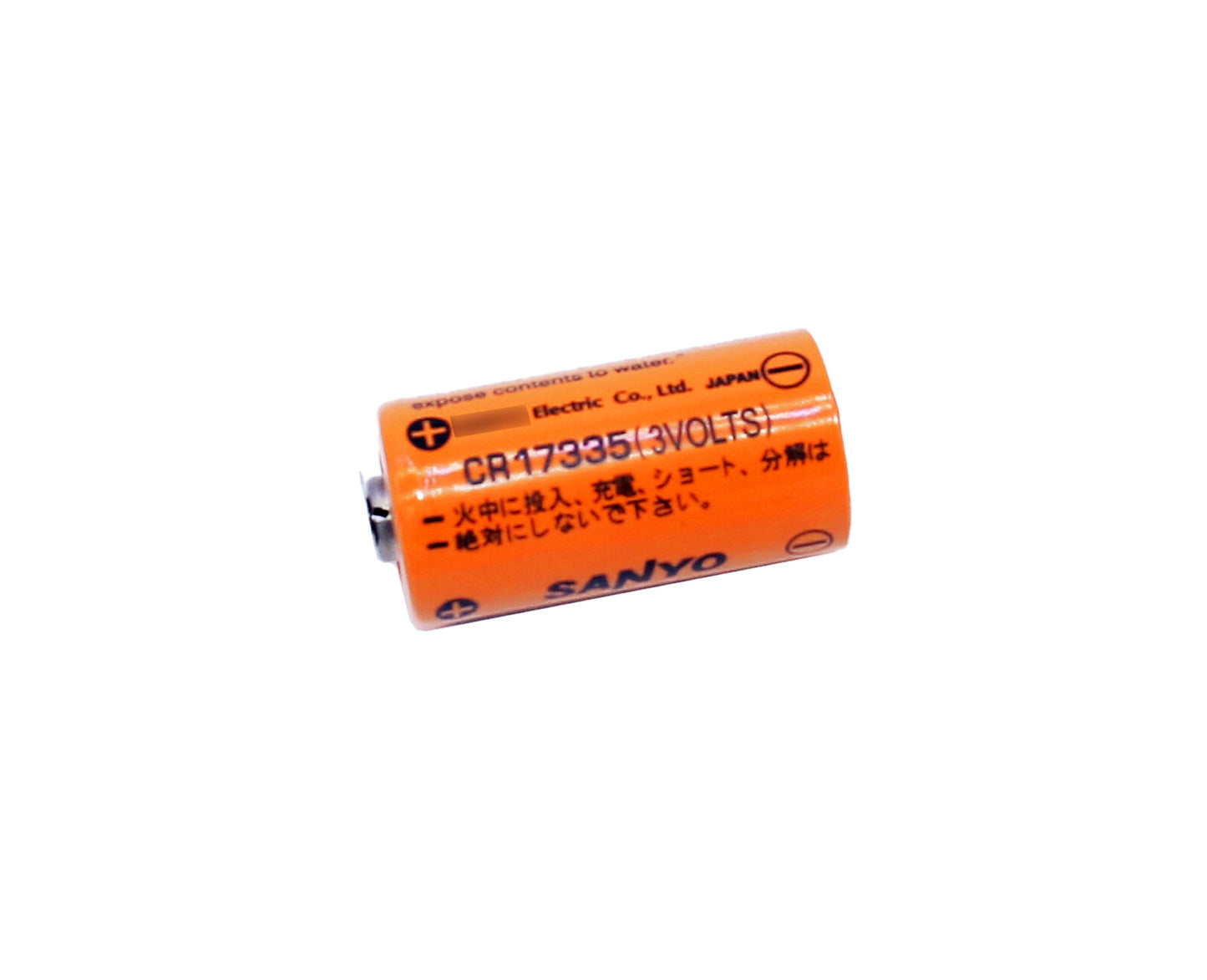 3V Primary Lithium Battery CR17335 (Multiple PIN Configurations) for PLC CNC Chip Data Backup