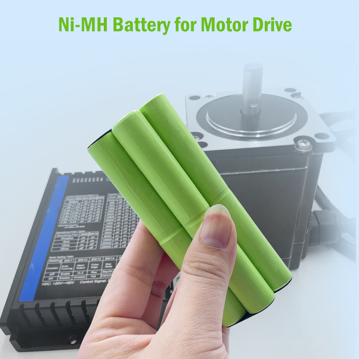 FMA Ni-MH Ni-Cd 9.6V 600-2000mAh Rechargeable Battery DIY for R8 Motor Drive Power