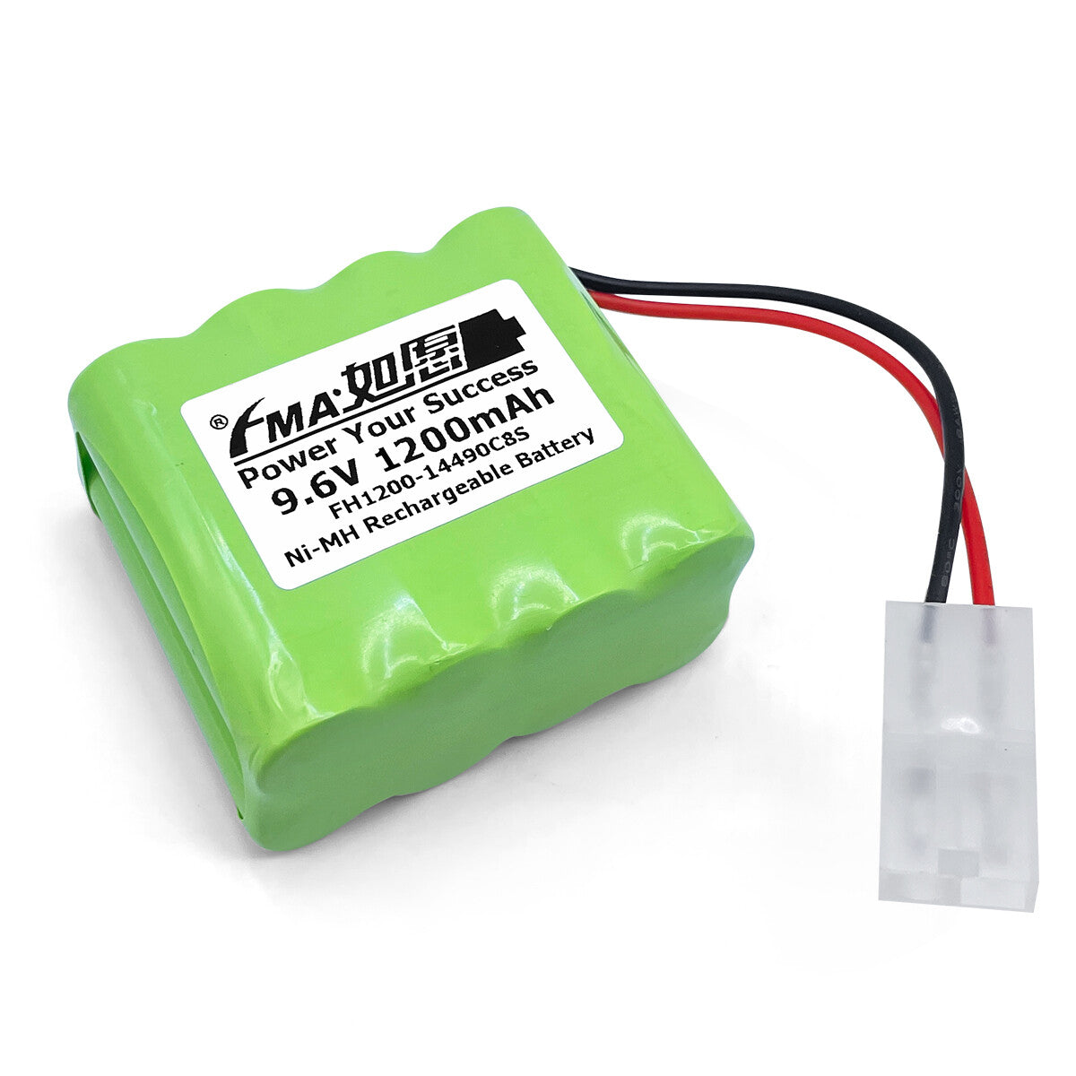 Ni-MH 9.6V 600-2000mAh Battery For Luminous Voice Model Toy RC Car Plane