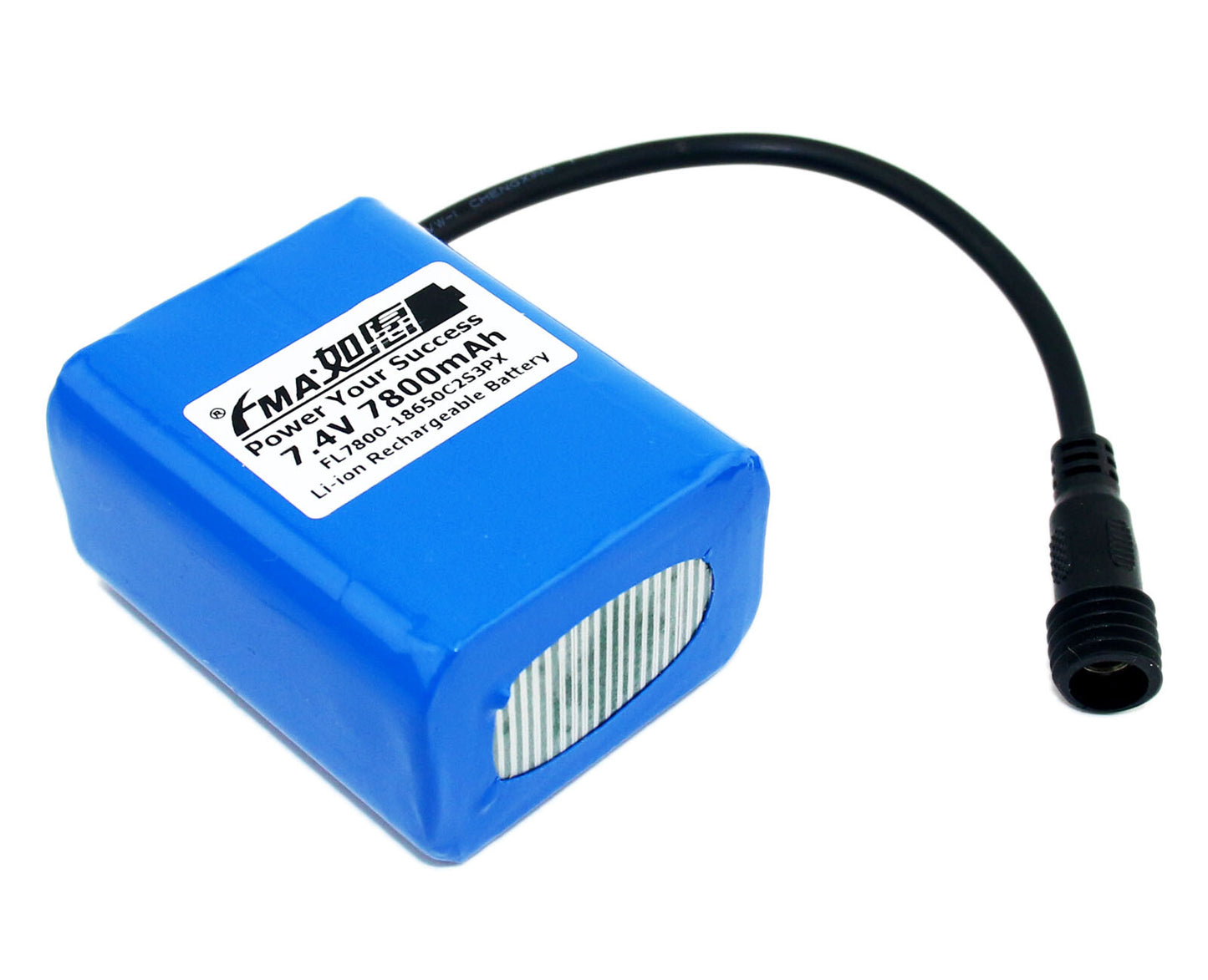 Protected 7.4V 9.9-10.5Ah Li-ion Battery for Bike Light Magic-shine Headlight