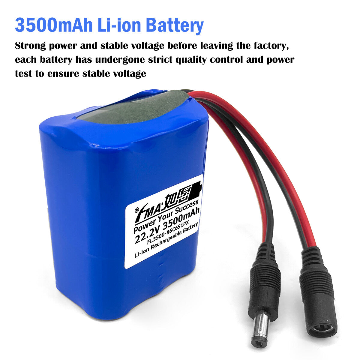 FMA 22.2V 2.6-3.5Ah Li-ion Battery for Portable Testing Device Medical Equipment