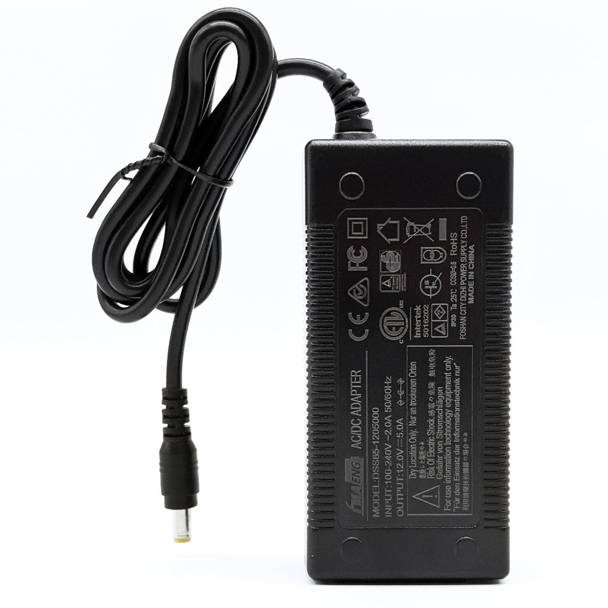 Security Audio Equipment LED Strip LCD display 12V 5A 60W Power Supply Adapter