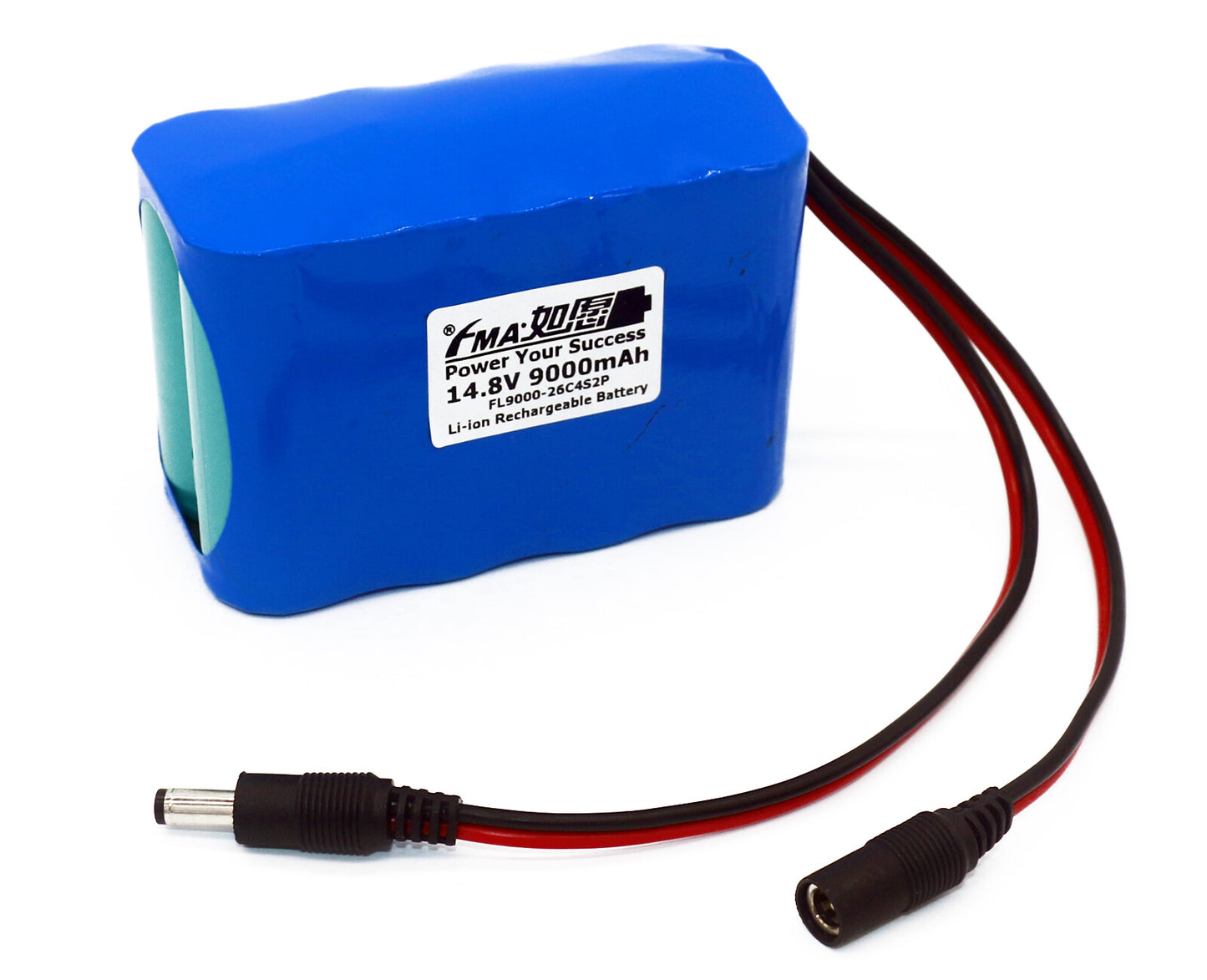 3.7V 7.4V 11.1V 14.8V 4.5-13.5Ah Li-ion Battery to Testing Device LED Bike Light