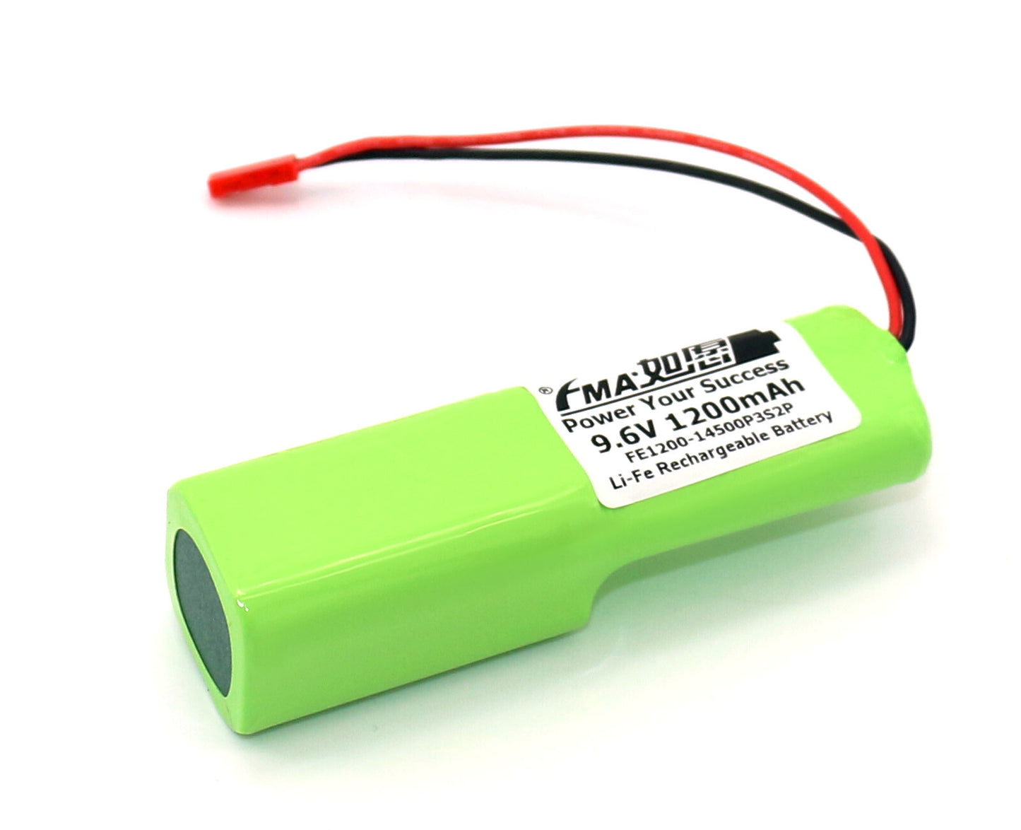 Wireless Remote Control Model Toy LiFePO4 Protected 9.6V 1200mAH Li-Fe Battery