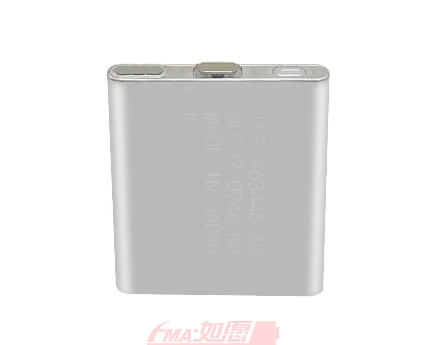 2pcs Square 553450 103450 3.7V Li-ion Battery for Mobile phone MP4 Radio cell