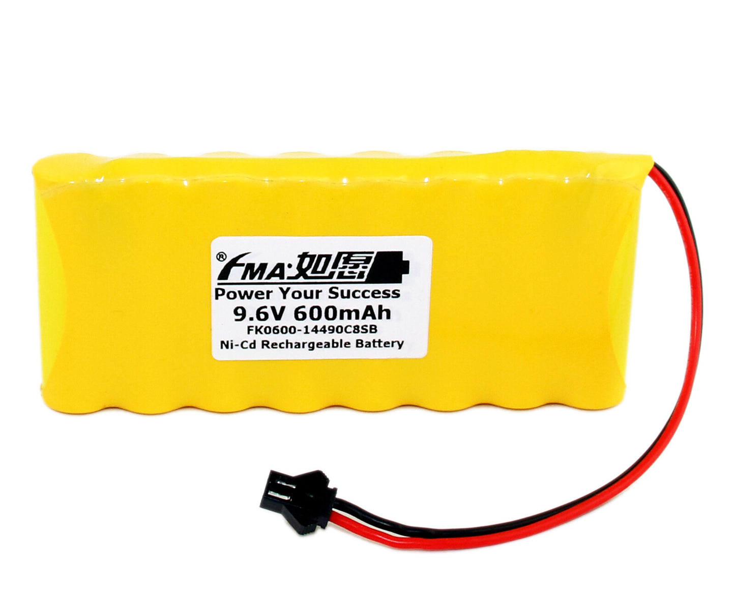 FMA 9.6V 600-2000mAh Ni-MH Rechargeable Battery for Emergency Door LED Light