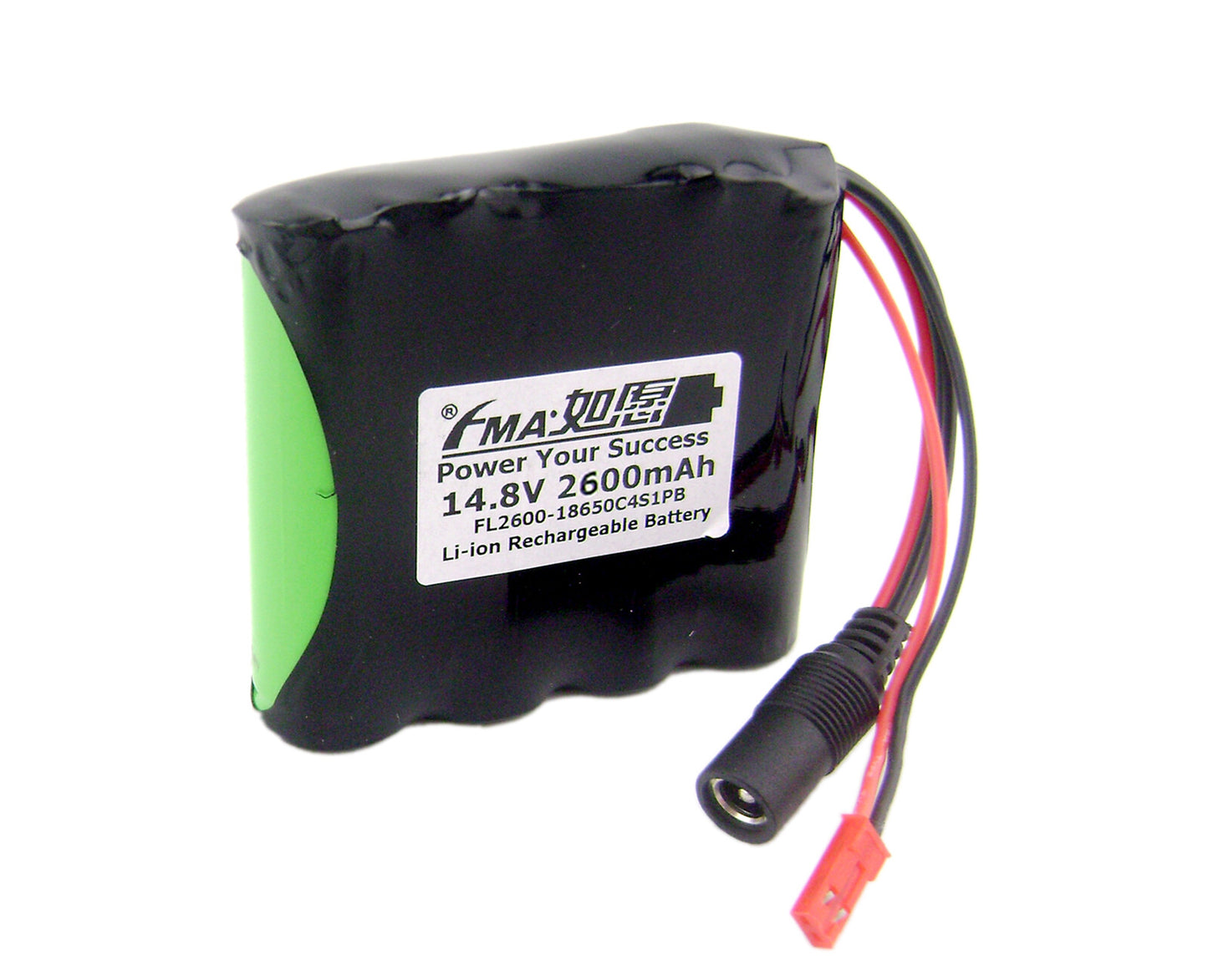 14.8V 2.2-3.5Ah Li-ion Battery for Mini Portable Cooler Box DC5521+SYP Connector FMA Cell 2.6Ah