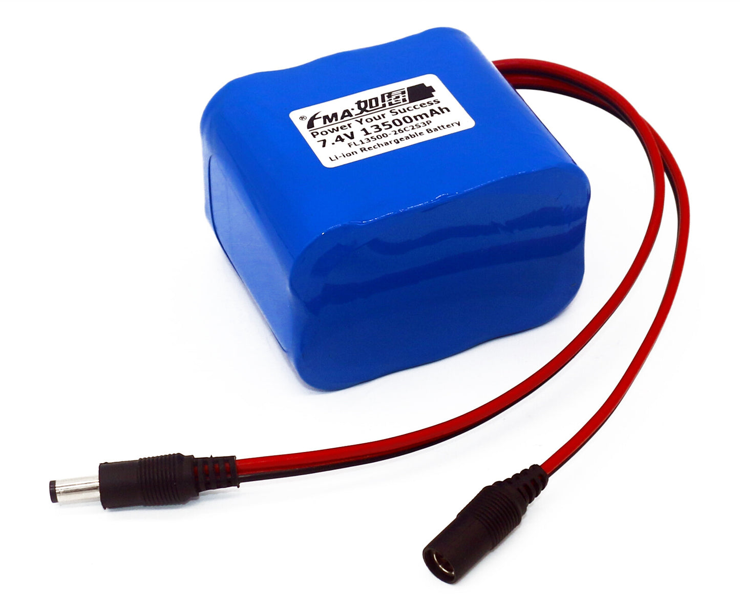 3.7V 7.4V 11.1V 14.8V 4.5-13.5Ah Li-ion Battery to Testing Device LED Bike Light