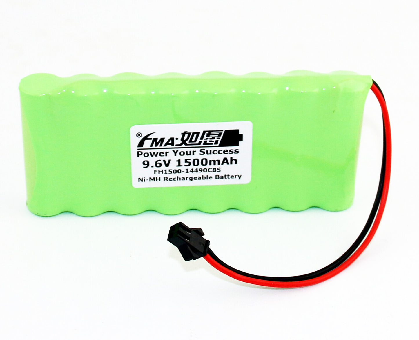 FMA 9.6V 600-2000mAh Ni-MH Rechargeable Battery for Emergency Door LED Light