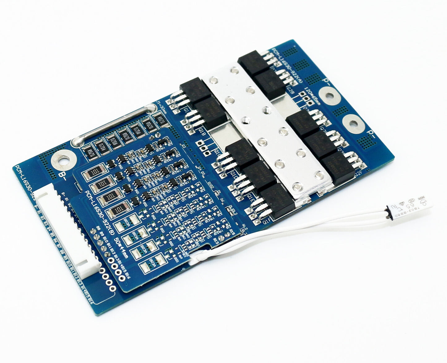 FMA 12S 43.2V 44.4V Li-ion Battery Protection Board BMS PCM 15A
