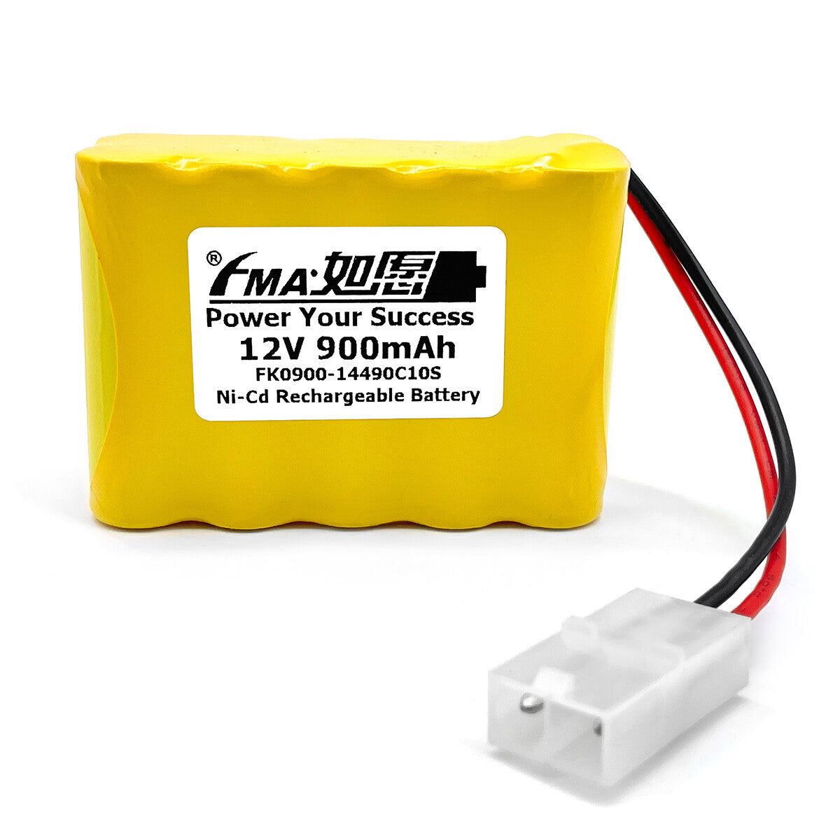 FMA Ni-MH 12V 0.6-2Ah Battery to Luminous Voice Model Toys Emergency Light