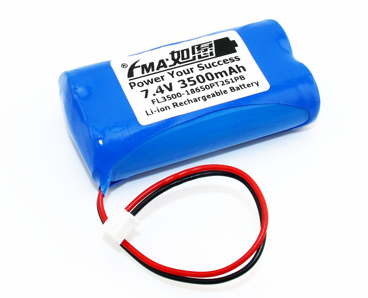 Protected 7.4V 2.2-3.5AH Li-ion Battery for Portable Speaker Megaphone Amplifier