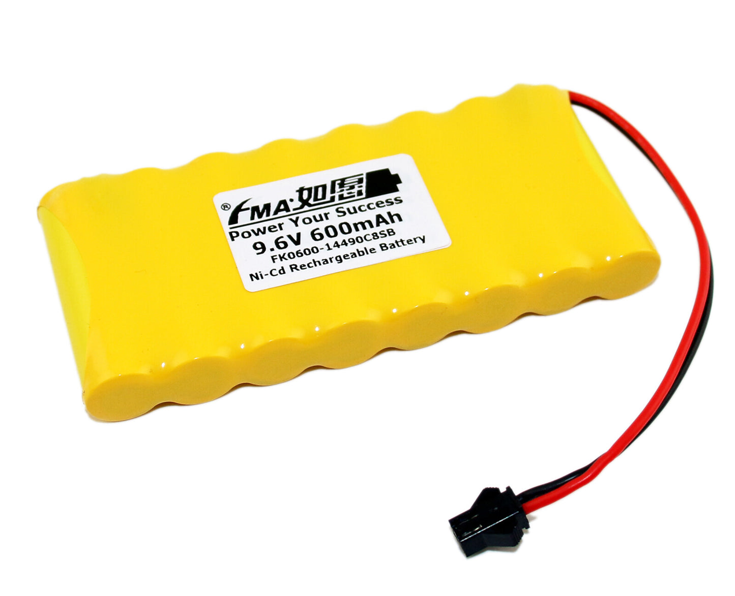 FMA 9.6V 600-2000mAh Ni-MH Rechargeable Battery for Emergency Door LED Light