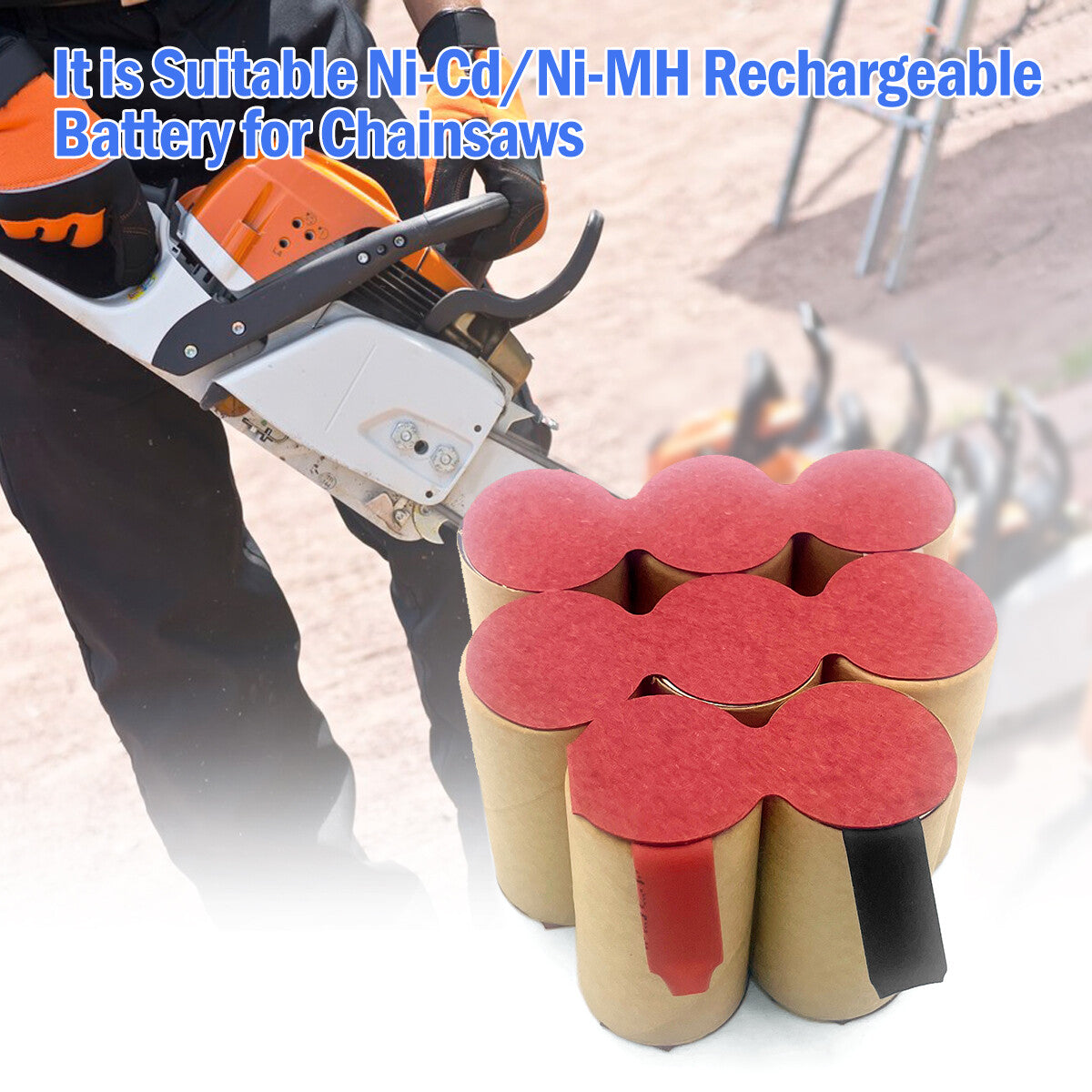 9.6V Ni-MH/Ni-Cd Battery for Cordless Drill Screwdriver Power Tools (1200-3000mAh)