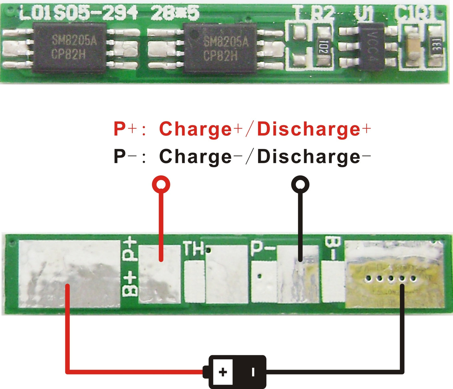 1S 3.6V 3.7V Li-ion Li-Po Battery Protection Circuit Board PCM BMS (Multiple Models Available)
