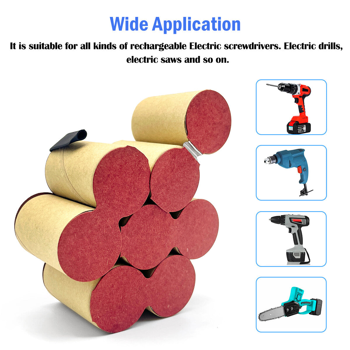 FMA 9.6V Ni-MH 1.2-2.2AH Battery for BOSCH Electronic Drill Screwdriver