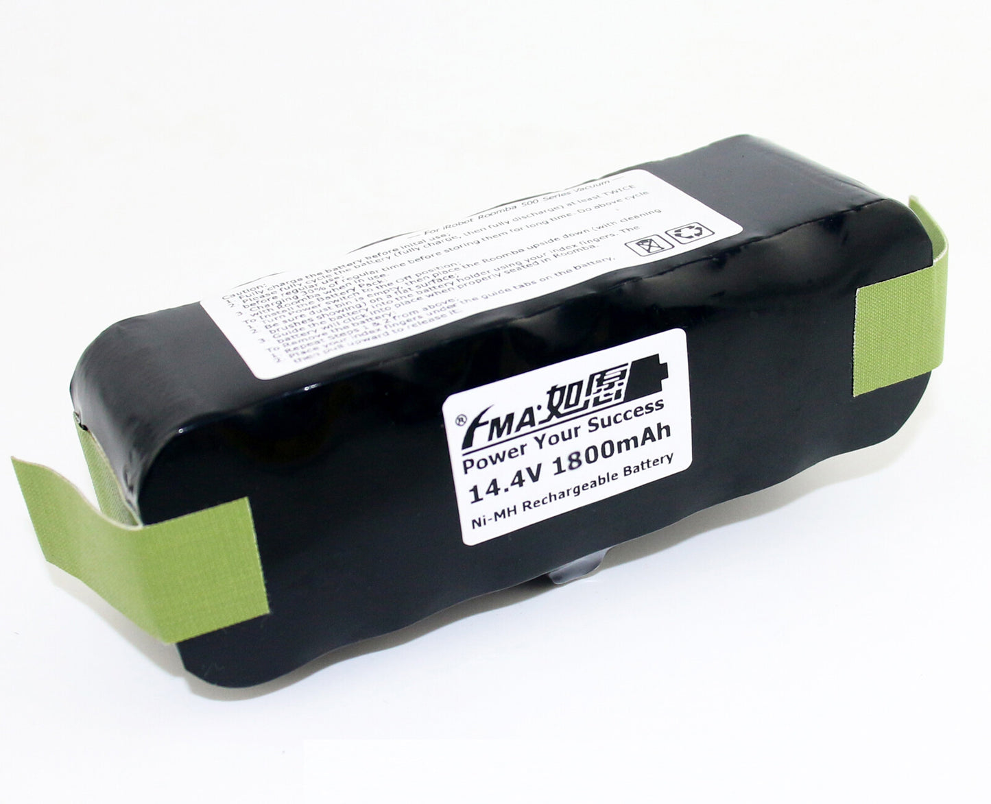 FMA 14.4V 1.2-3AH Ni-MH Battery for Romboo Electric Sweeper Vacuum Cleaner