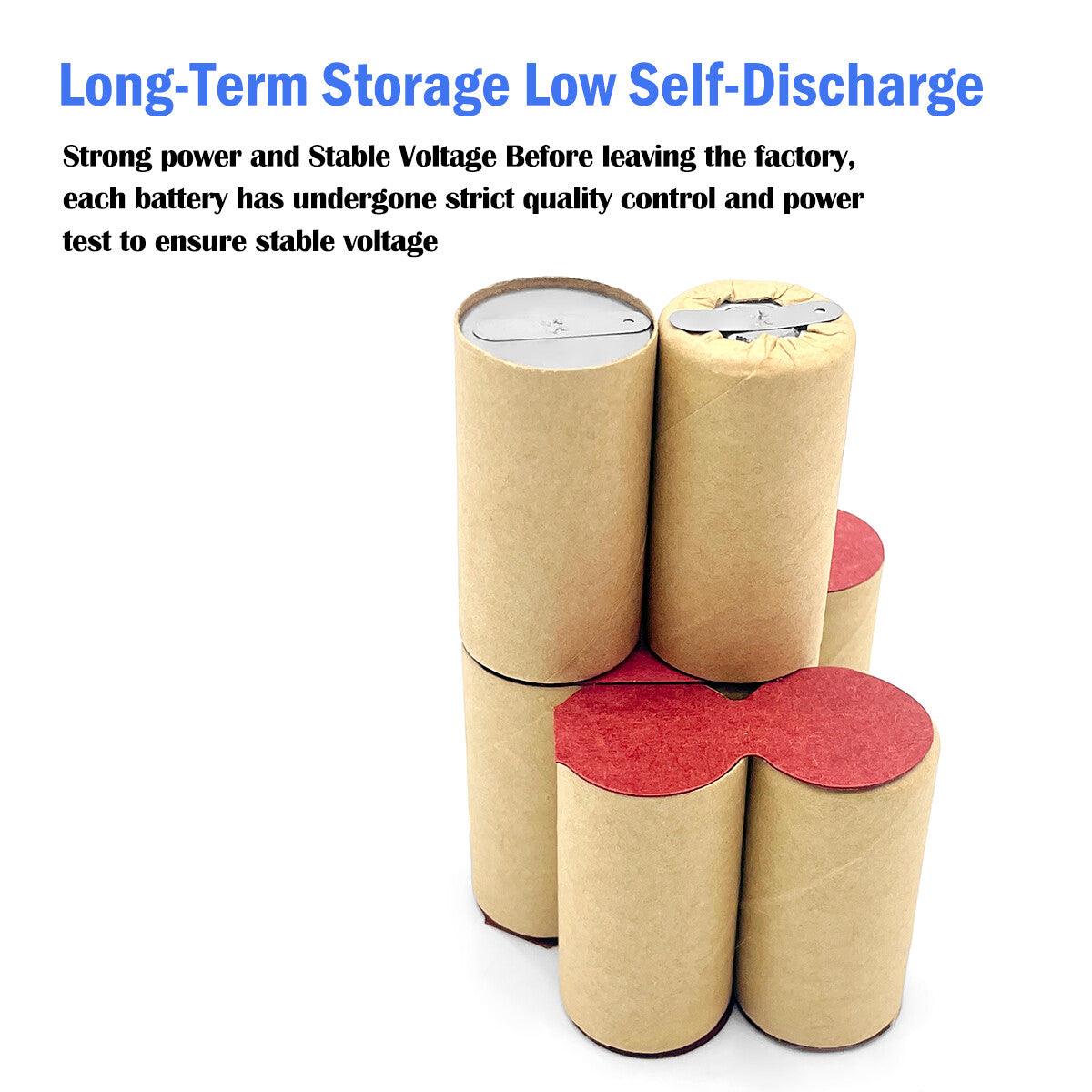 9.6V Ni-MH/Ni-Cd Battery for Cordless Drill Screwdriver Power Tools (1200-3000mAh)