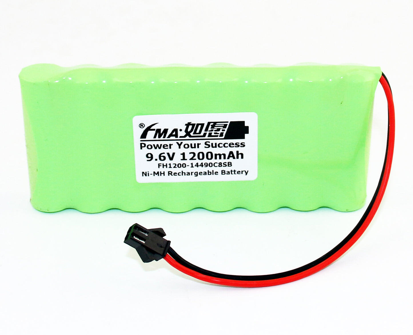 FMA 9.6V 600-2000mAh Ni-MH Rechargeable Battery for Emergency Door LED Light