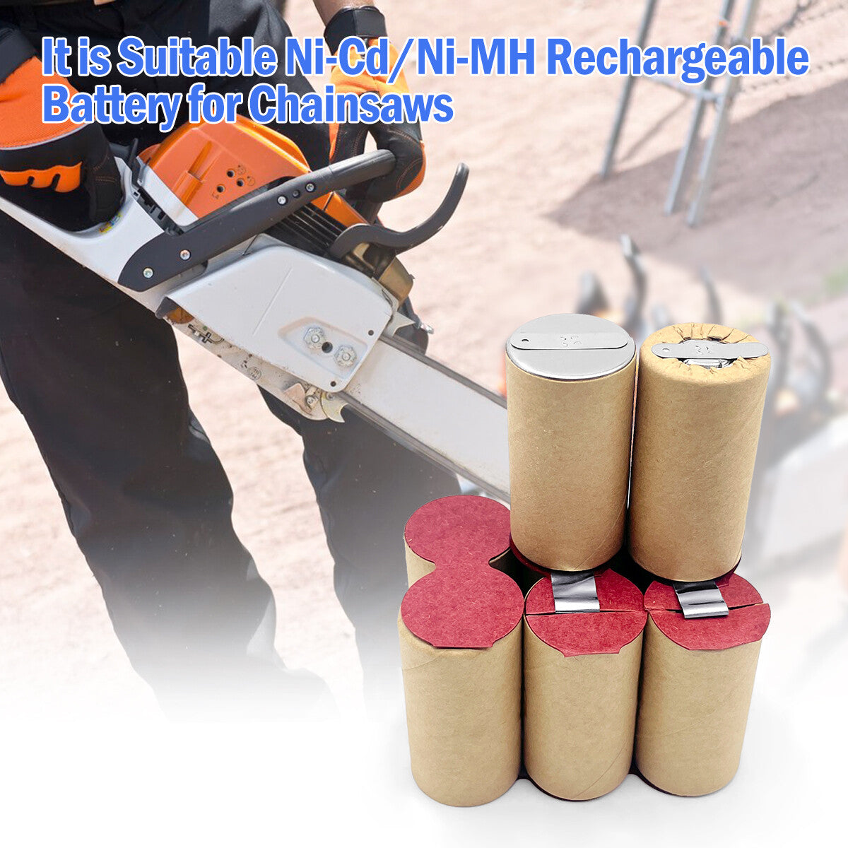 9.6V Ni-MH/Ni-Cd Battery for Cordless Drill Screwdriver Power Tools (1200-3000mAh)