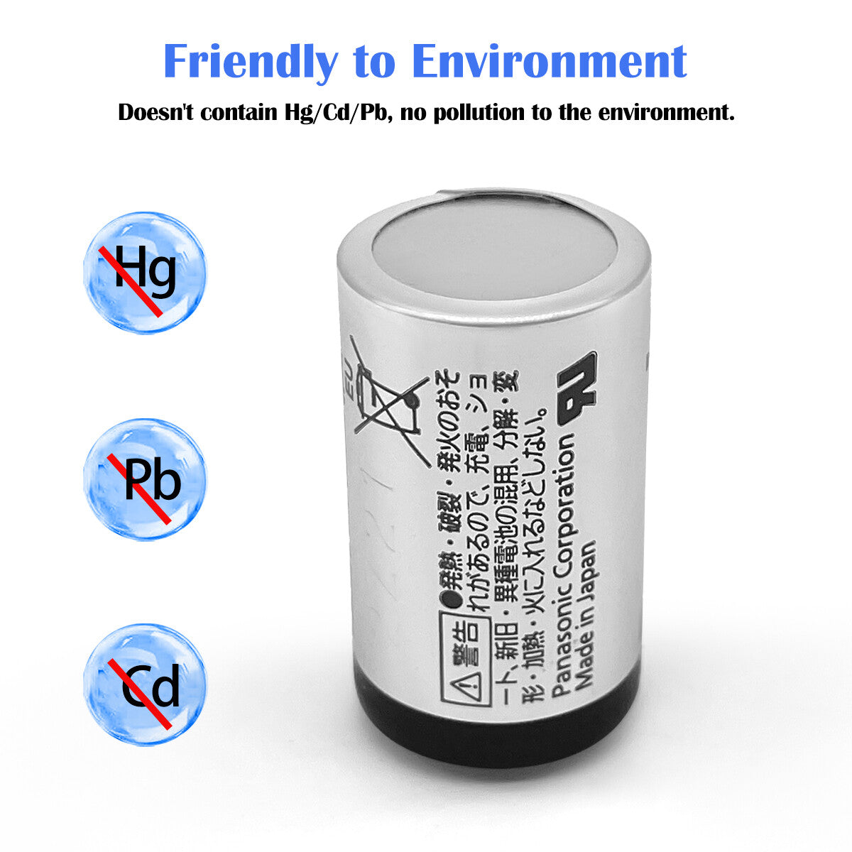 3V Primary Lithium Battery CR2 / CR123A for Fuji Film Mini25 Camera & Electronics