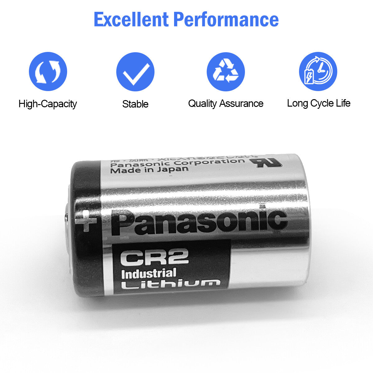 3V Primary Lithium Battery CR2 / CR123A for Fuji Film Mini25 Camera & Electronics