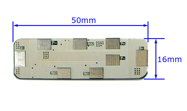 FMA 4S 14.4V 14.8V Li-ion Battery Protection Board BMS PCM 4A