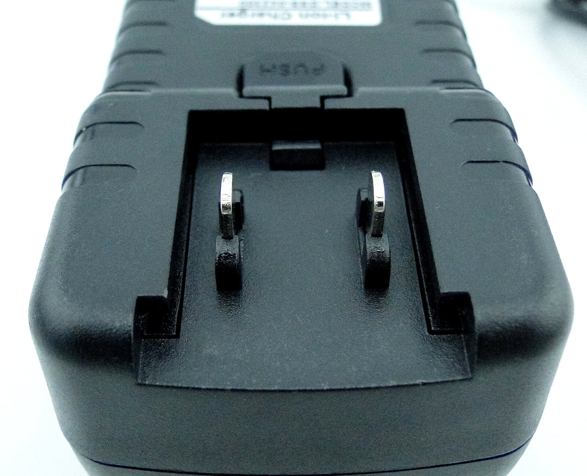 30-Pack 8.4V 2.5A Smart Charger for 7.2V/7.4V Li-ion & Li-Po Rechargeable Batteries | Removable AC Plug