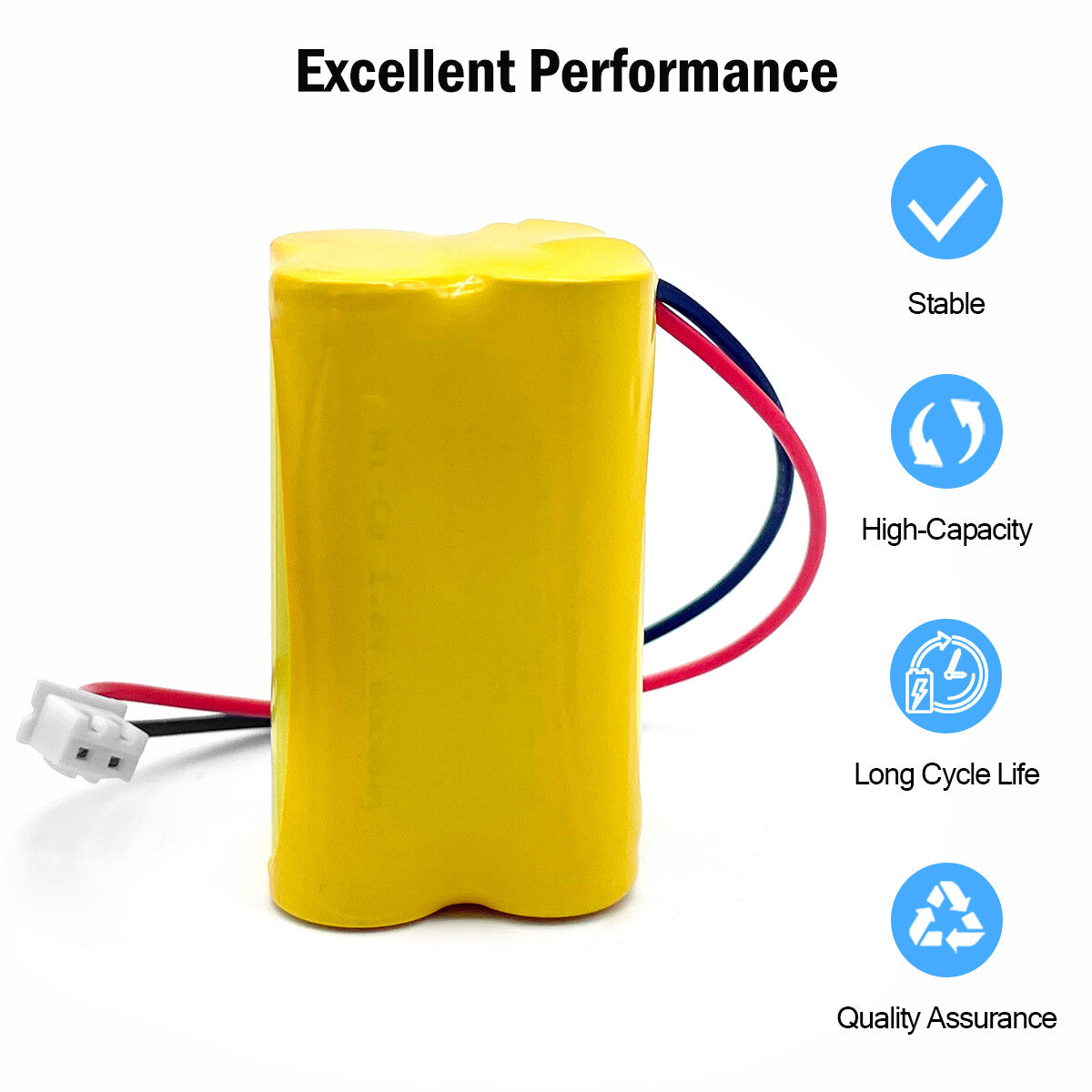 Electric Screw Driver LED Light Trimmer Ziver202 Ni-MH 4.8v 0.6-2Ah Rechargeable Battery