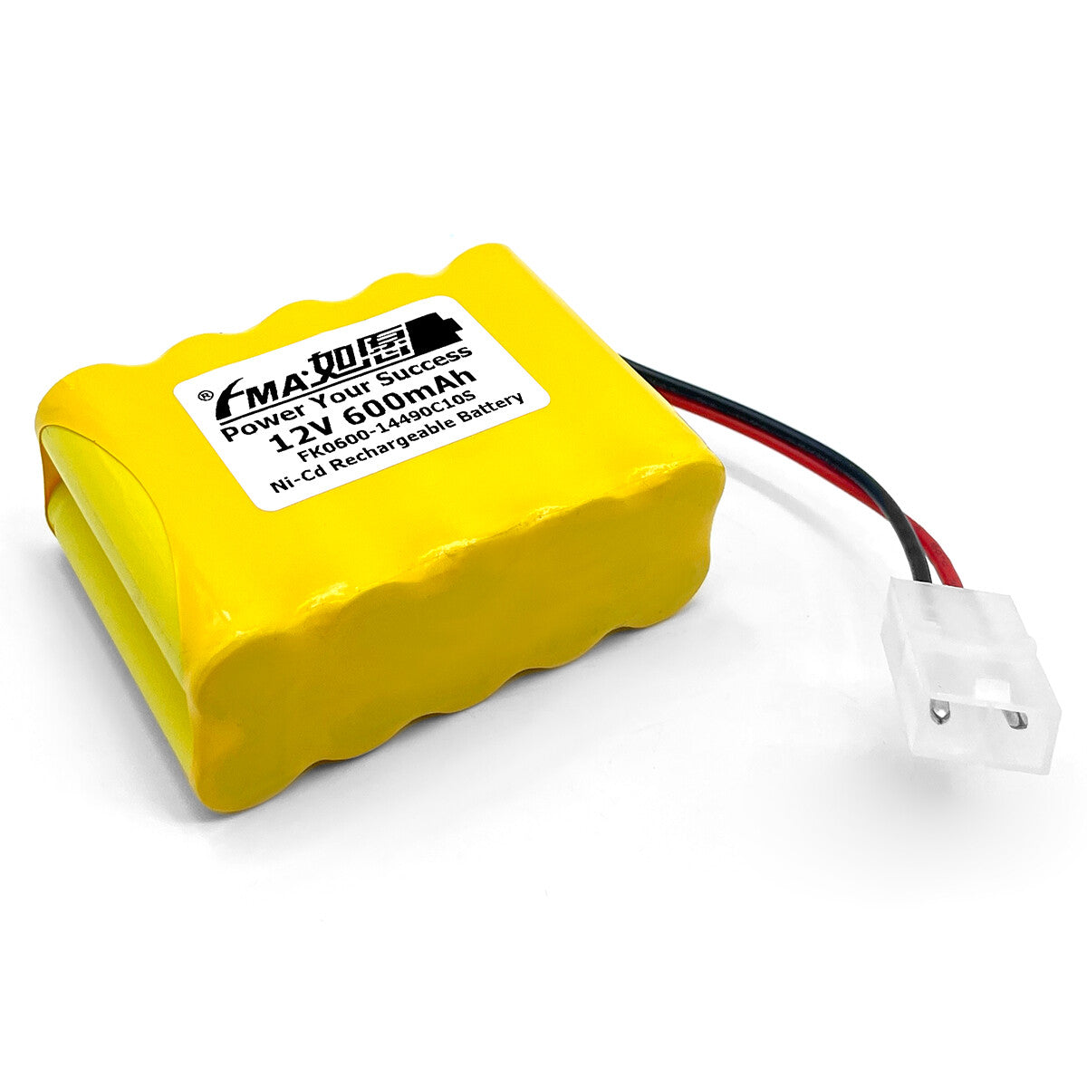 FMA Ni-MH 12V 0.6-2Ah Battery to Luminous Voice Model Toys Emergency Light