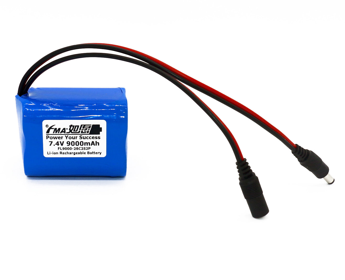 3.7V 7.4V 11.1V 14.8V 4.5-13.5Ah Li-ion Battery to Testing Device LED Bike Light