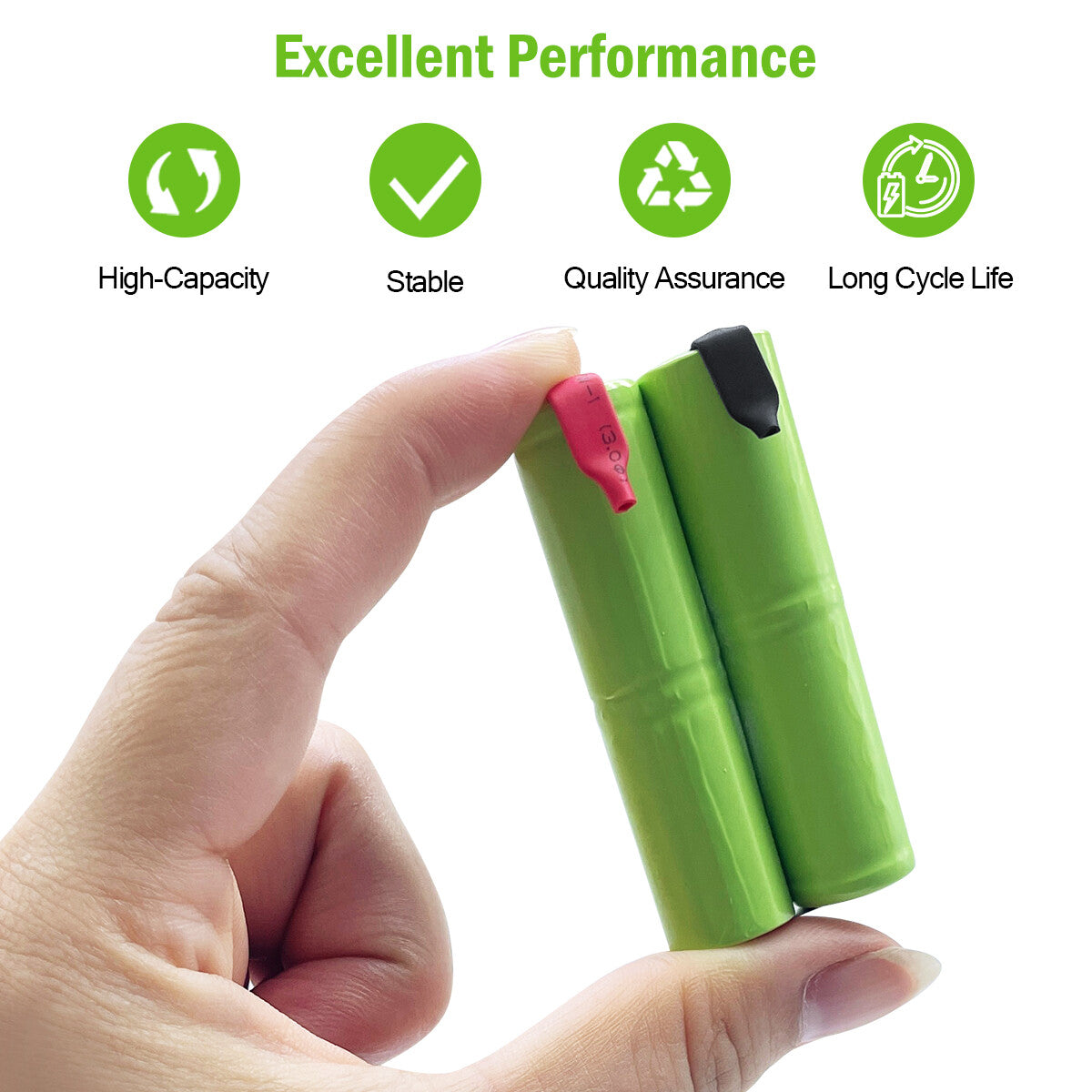 Wine Bottle Opener Shaver Razor Hair Removal Ni-MH 4.8V 0.5-0.7Ah Battery
