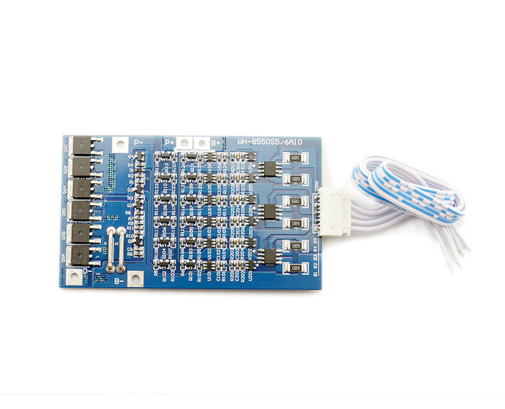 FMA 6S 21.6V 22.2V Li-ion Battery Protection Board BMS PCM 5A