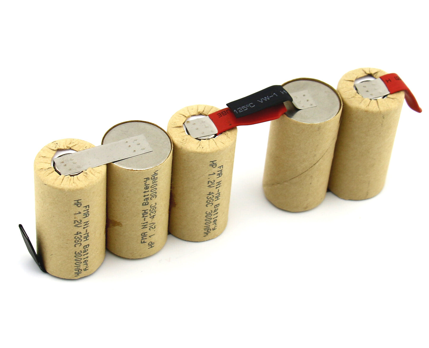 2.4V / 3.6V Ni-MH/Ni-Cd SC Cell Battery Pack DIY for Power Tools (Multiple Capacities)