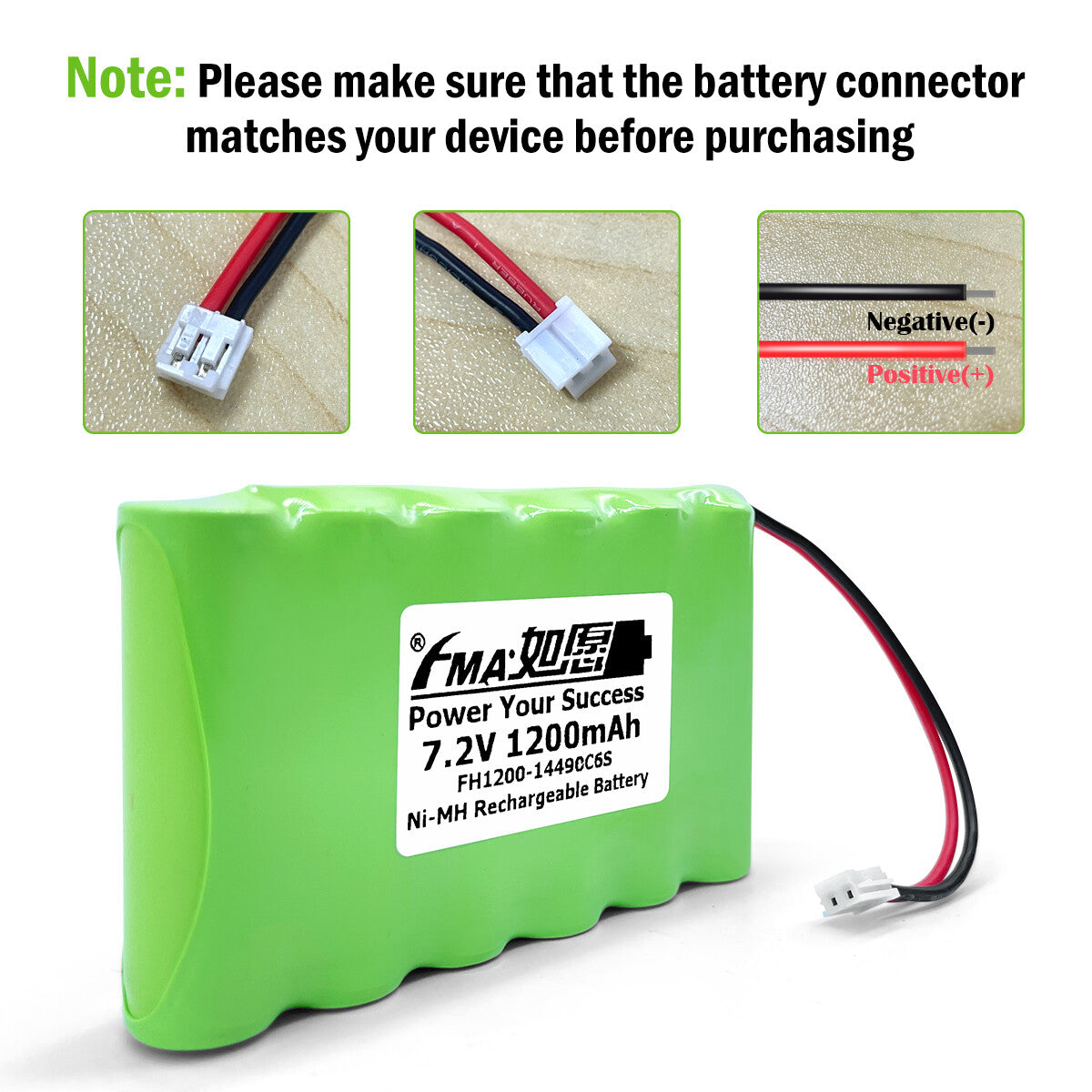 Racing Car Model Truck toy Excavator Vehicle 7.2V 600-2000mAh Ni-MH Battery