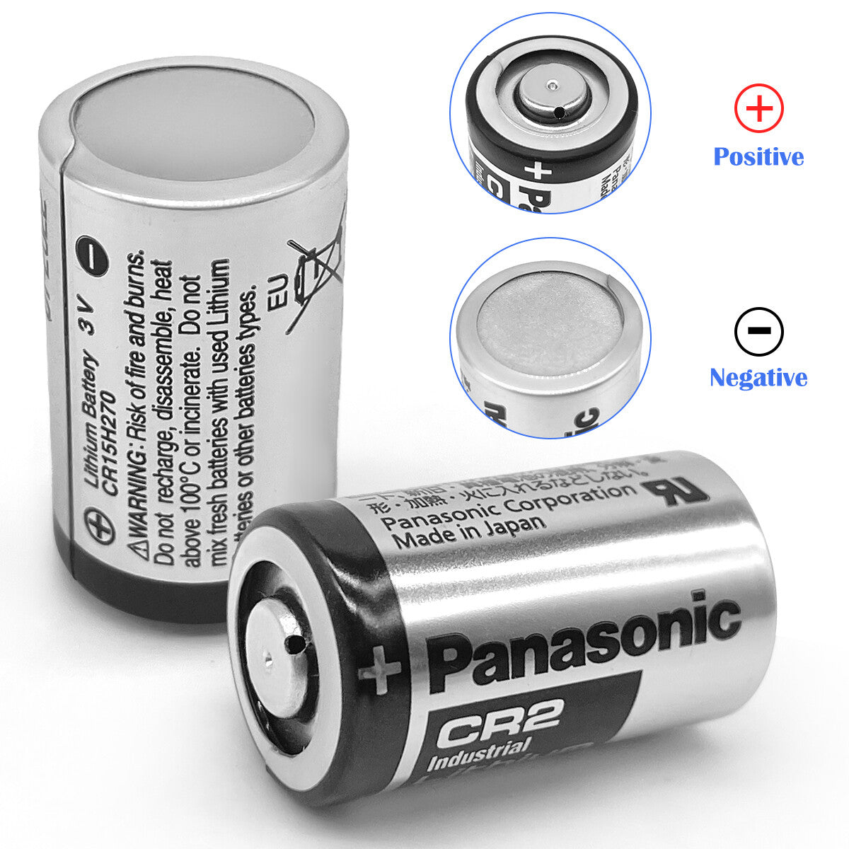 3V Primary Lithium Battery CR2 / CR123A for Fuji Film Mini25 Camera & Electronics
