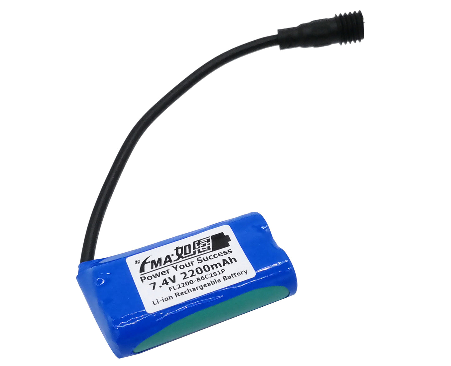 FMA Protected 7.4V 2.2-3.5AH Li-ion Battery for Magicshine Bike Light Headlight