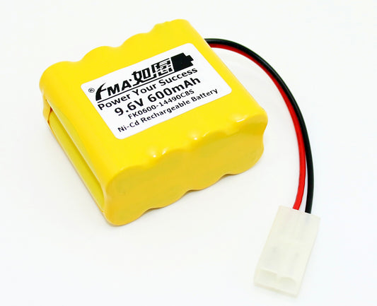 Ni-MH 9.6V 600-2000mAh Battery For Luminous Voice Model Toy RC Car Plane