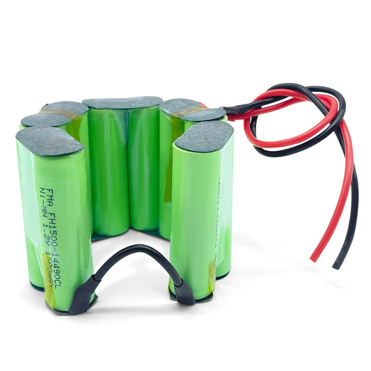 Vacuum Sweeper Cleaner Dust Catcher 12V 1200-2000mAh Ni-MH Rechargeable Battery