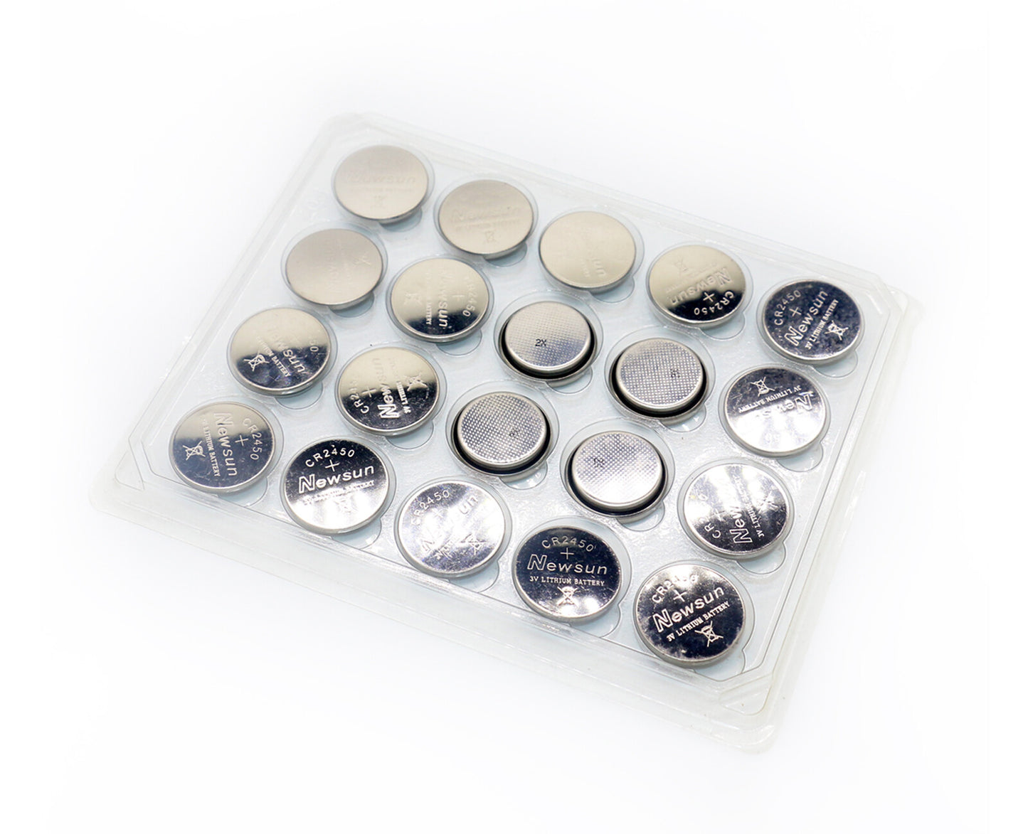 100pcs Button Coin 3V Primary Battery CR2016 CR2025 CR2032 CR2354 CR2430 CR2450