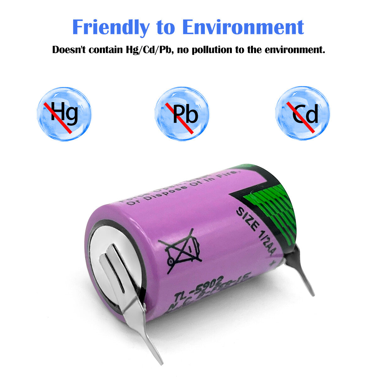 3.6V Primary Lithium Battery TL-5920 TL5903 TL5930 for PLC CNC Data Backup Power