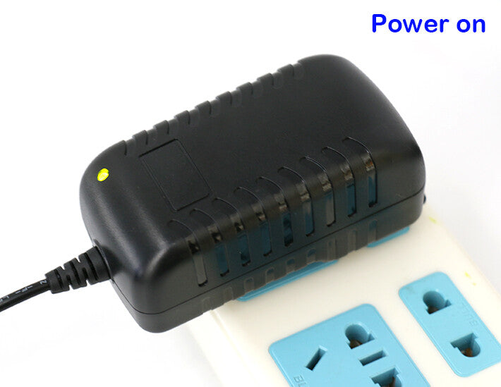 30-Pack 8.4V 2.5A Smart Charger for 7.2V/7.4V Li-ion & Li-Po Rechargeable Batteries | Removable AC Plug