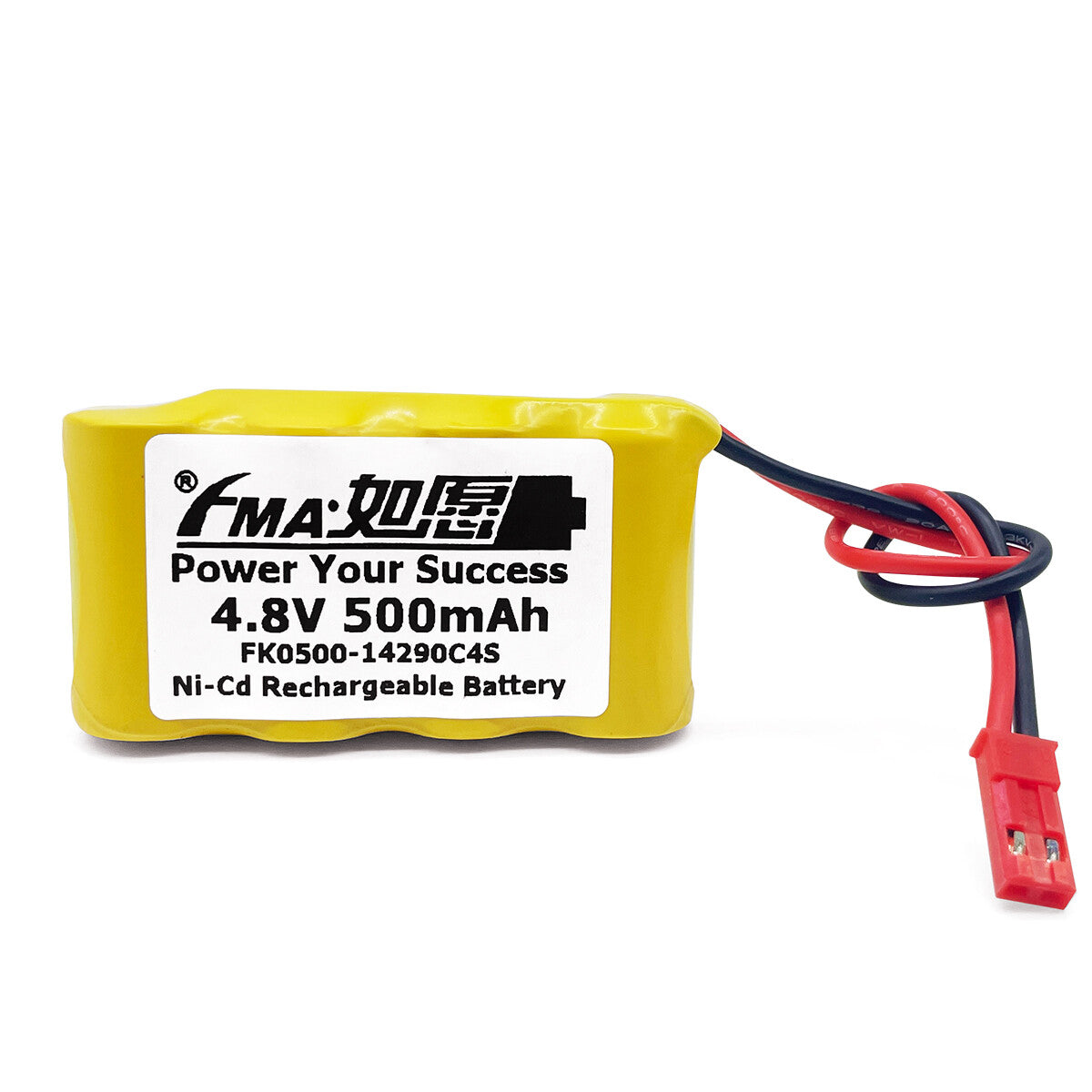 FMA 4.8V 500-700mAh Ni-MH Rechargeable Battery for Fishtank Glasss Robot