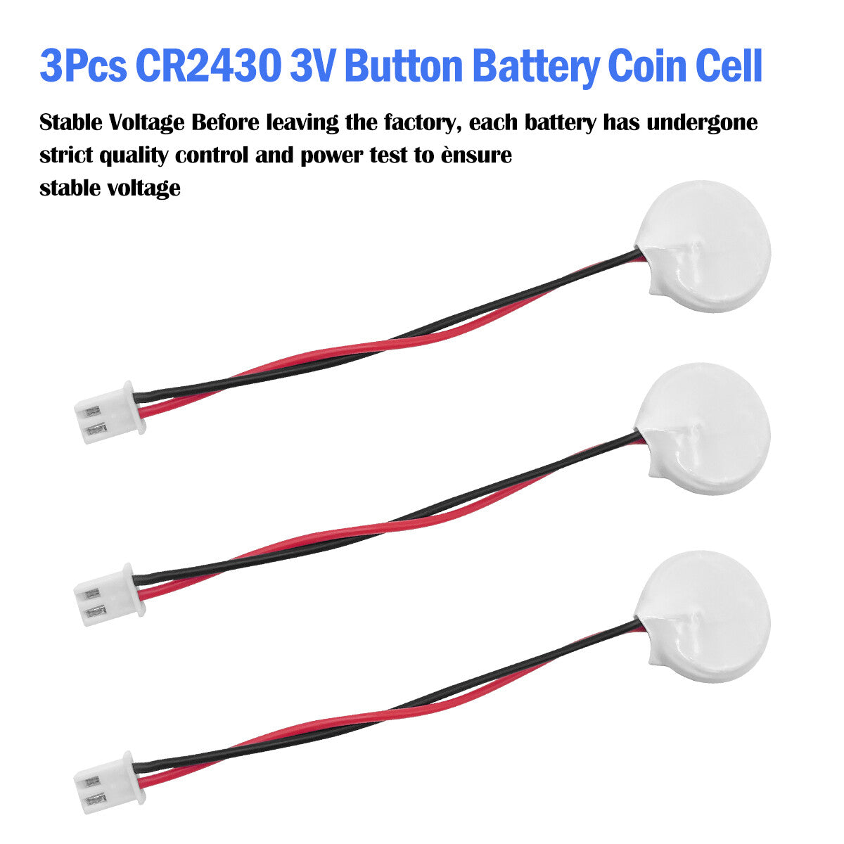100pcs Button Coin 3V Primary Battery CR2016 CR2025 CR2032 CR2354 CR2430 CR2450