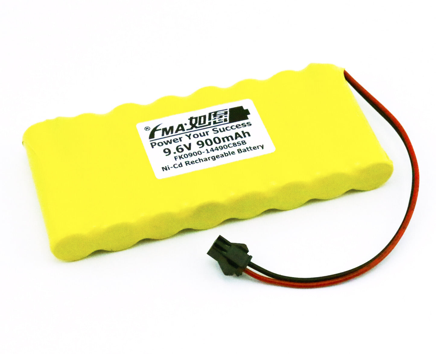 FMA 9.6V 600-2000mAh Ni-MH Rechargeable Battery for Emergency Door LED Light