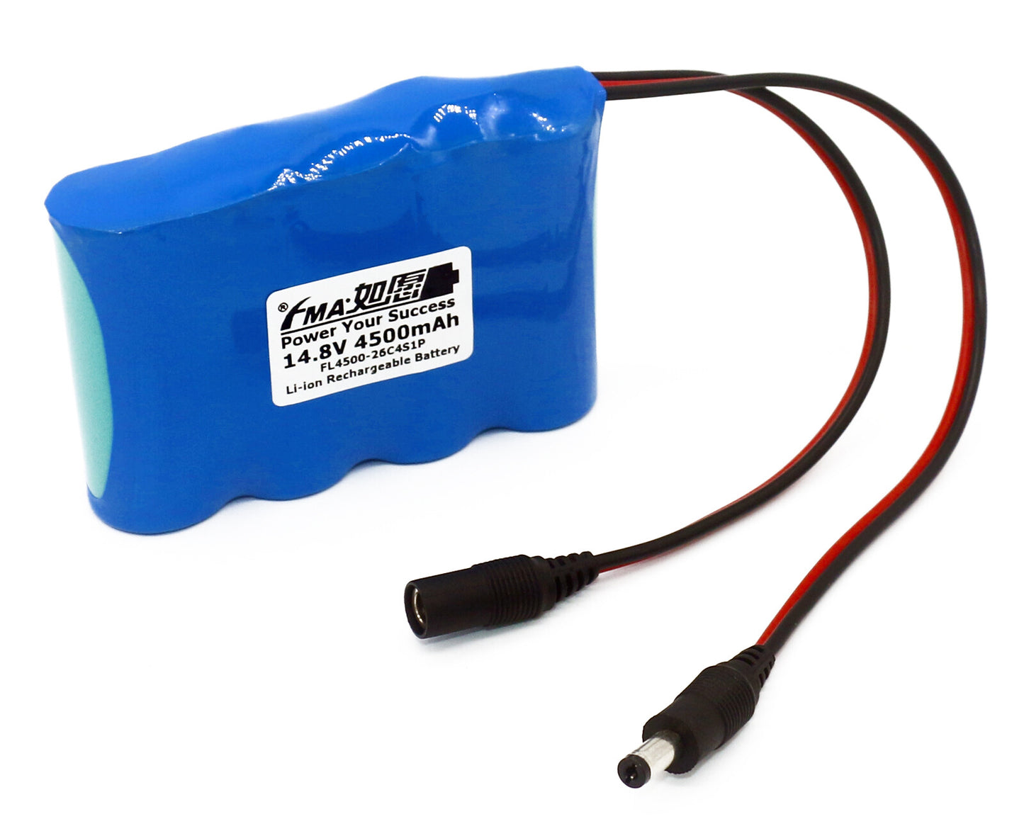 3.7V 7.4V 11.1V 14.8V 4.5-13.5Ah Li-ion Battery to Testing Device LED Bike Light