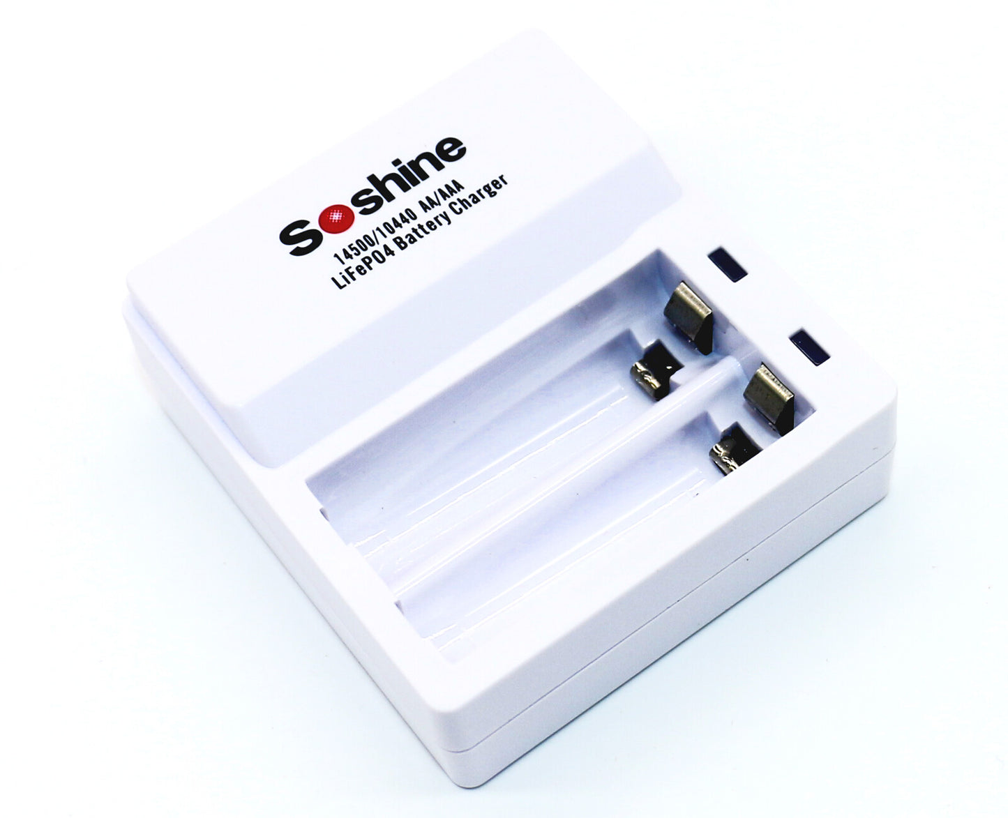 LiFePO4 Smart Charger 3.65v 250mA-500mA for 1-2 Li-Fe 3.2v AA 14500 AAA 10440
