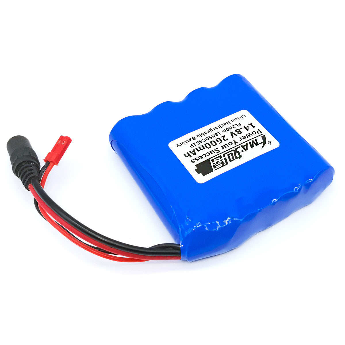 14.8V 2.2-3.5Ah Li-ion Battery for Mini Portable Cooler Box DC5521+SYP Connector FMA Cell 2.6Ah